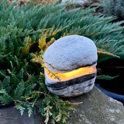 Світильник з природнього каменю SWS1019 фото